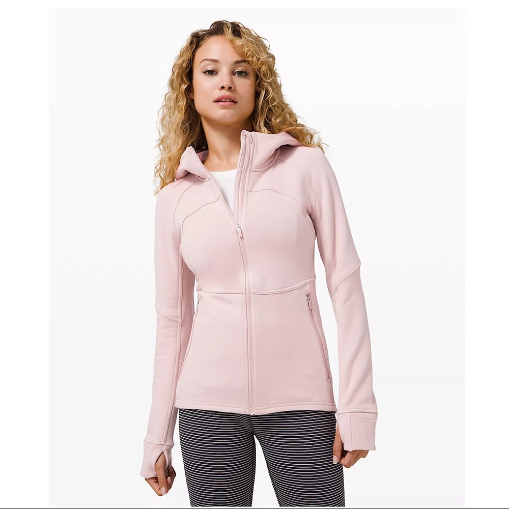 SOLD Lululemon Fleece Flurry Jacket Mink Berry